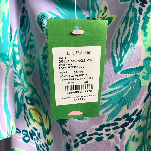 NWT lilac fawcett Dress - Picture 3 of 4